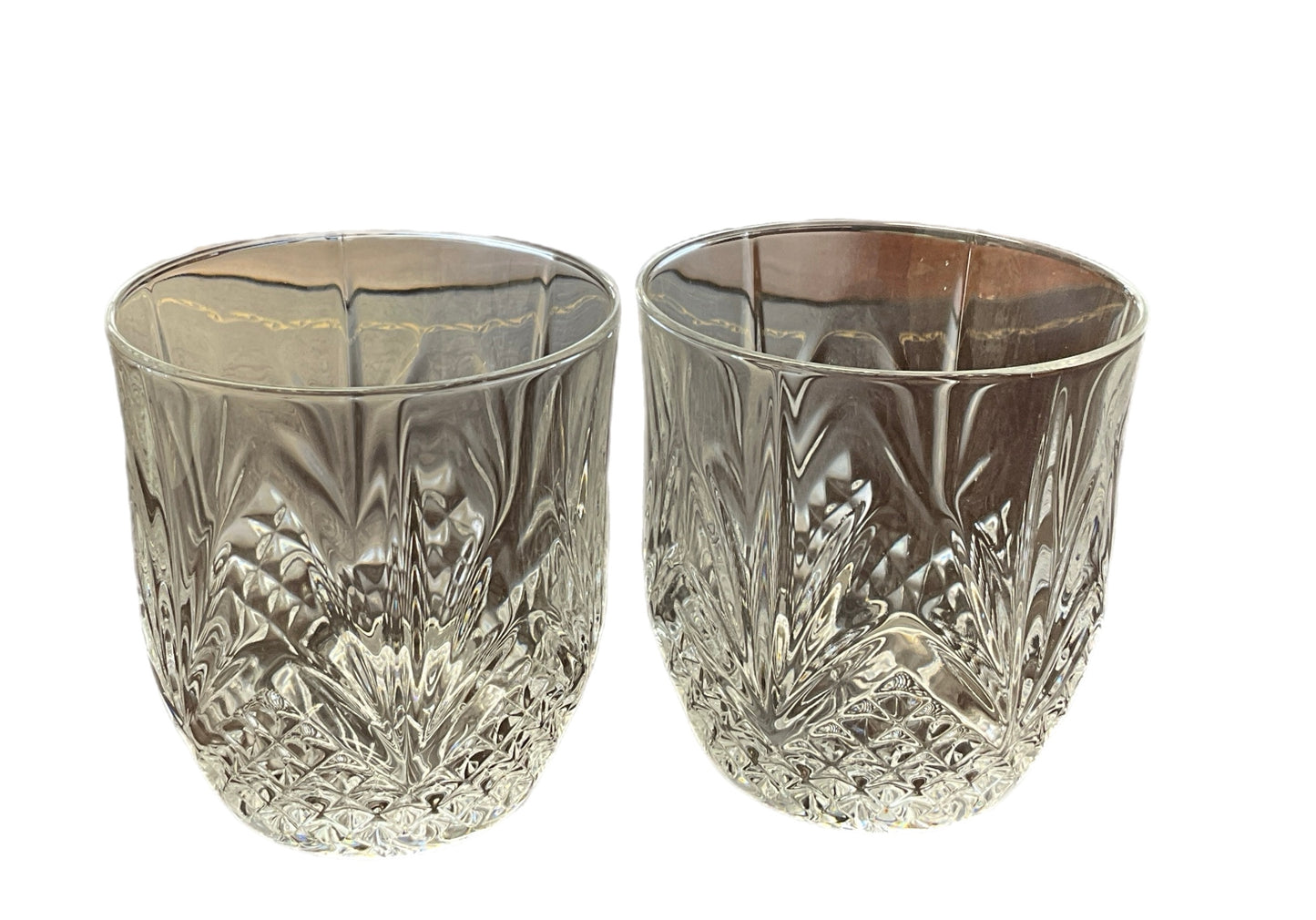 Cristal de Flandre "Salzburg" crystal tumbler - pair