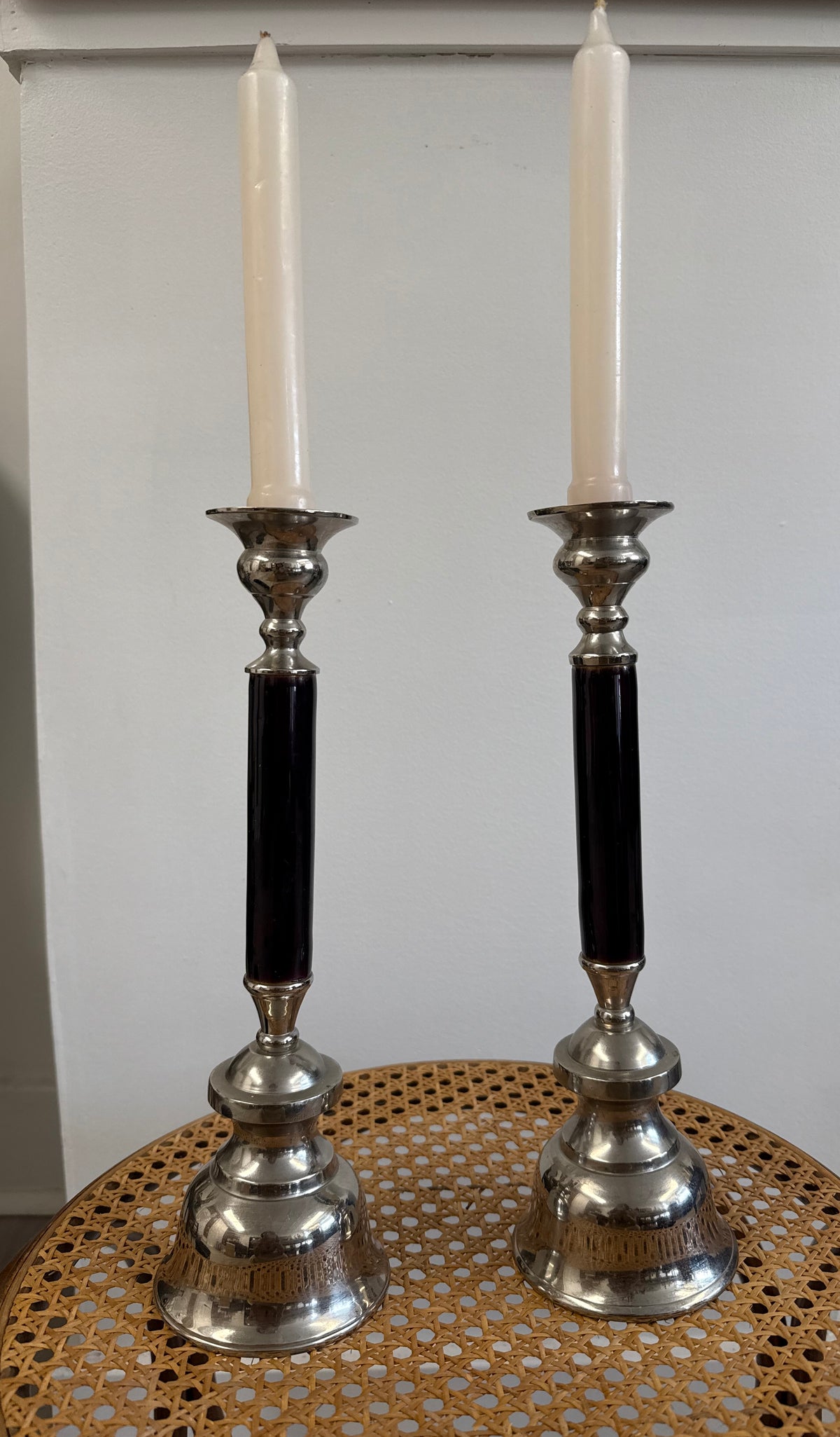 Vintage candlesticks - PAIR