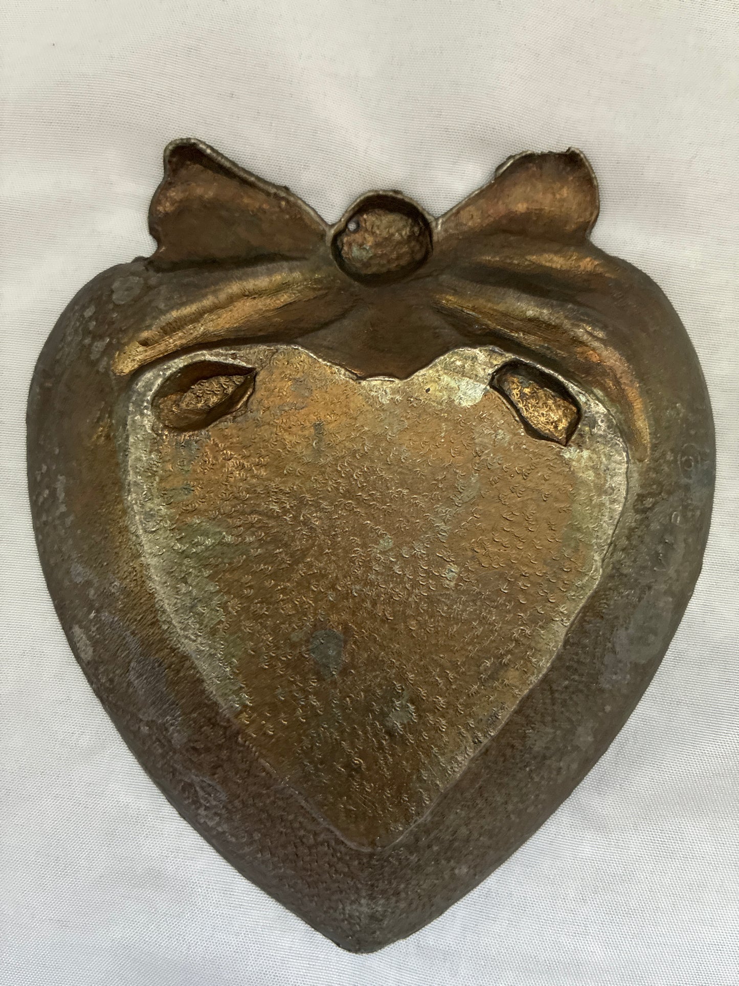 Pewter Heart Trinket Tray