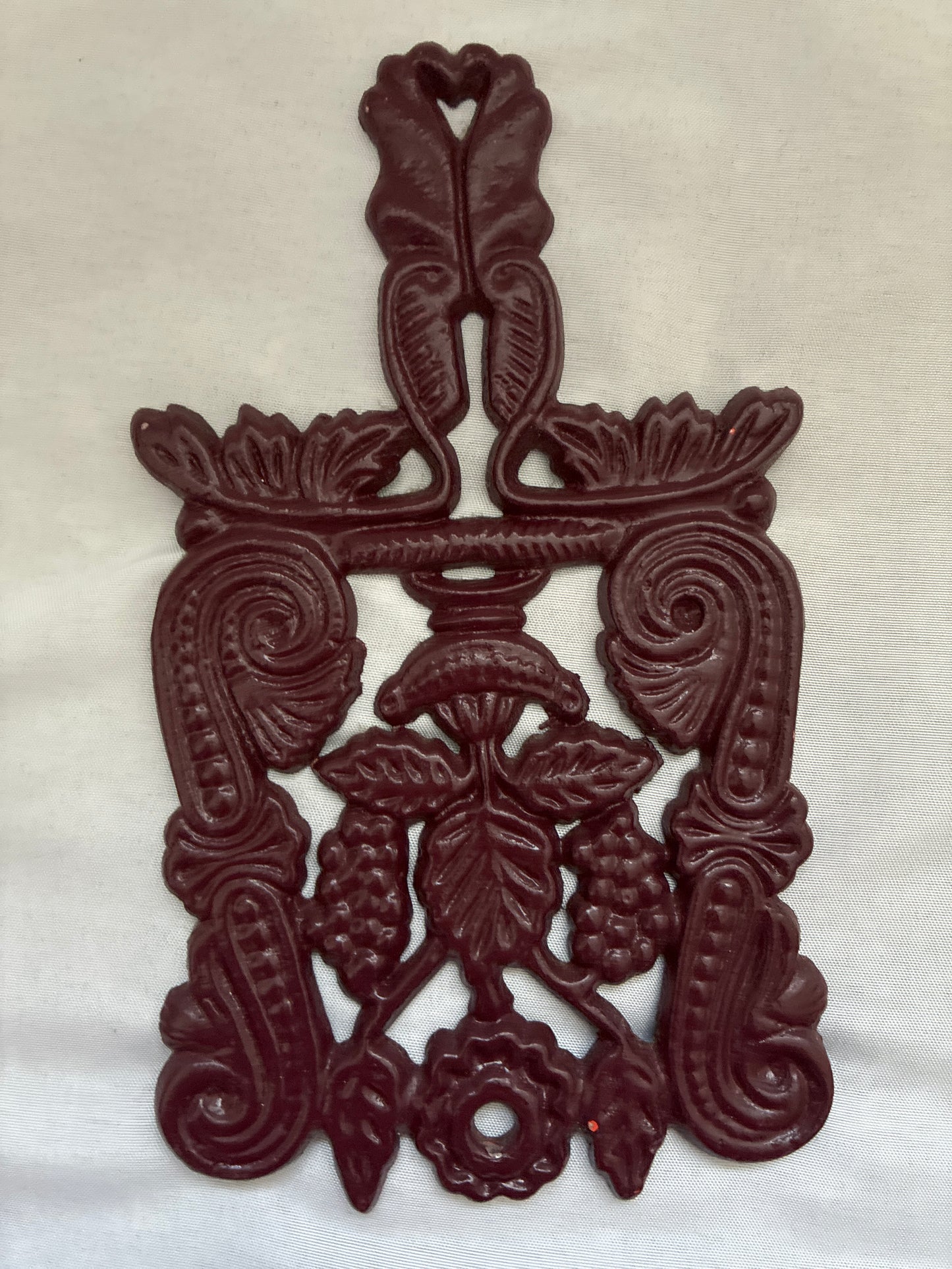 Vintage Cast Iron Trivet or Hanging