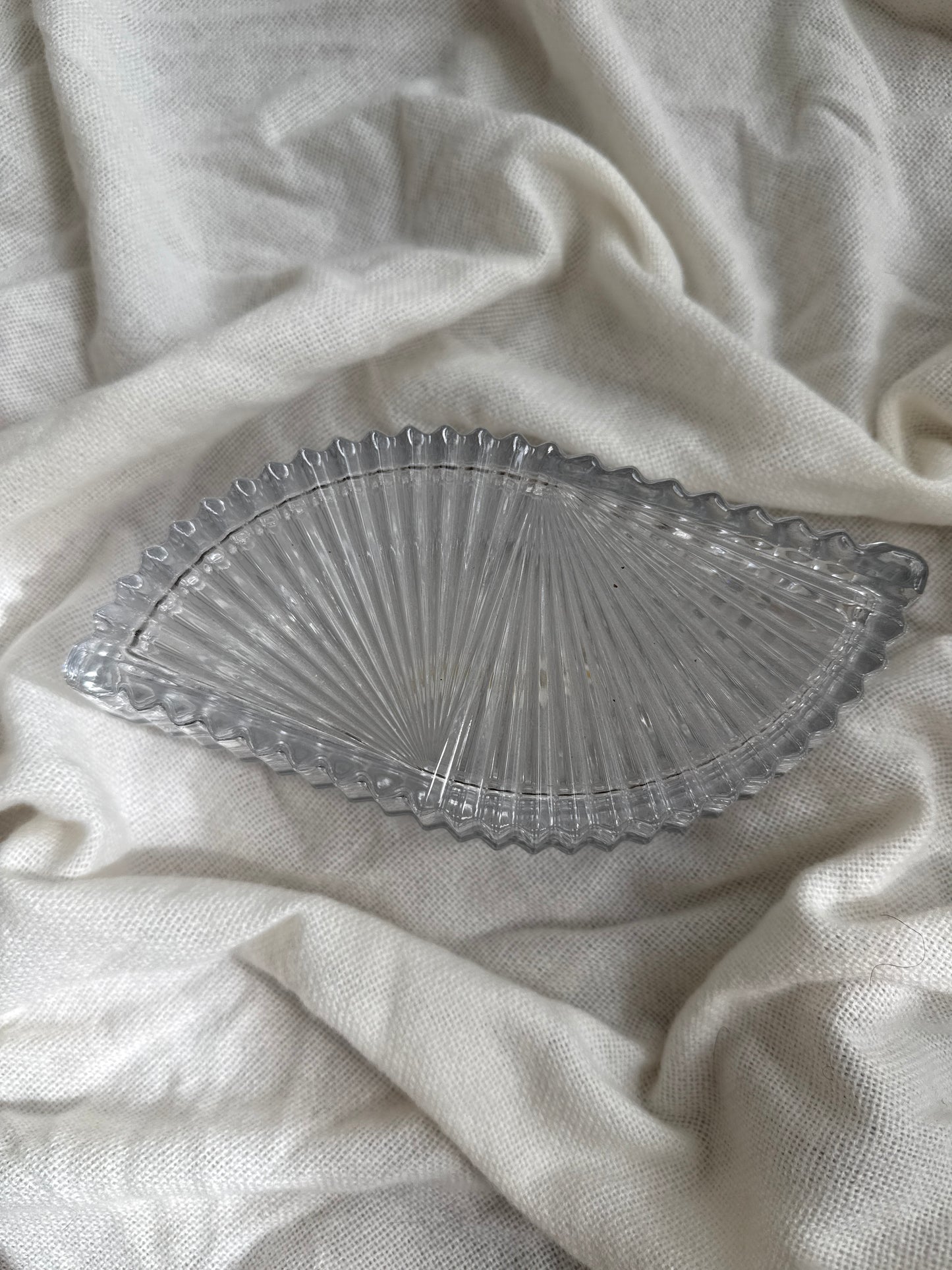 Mikasa Diamond Fire Crystal Covered Candy Dish