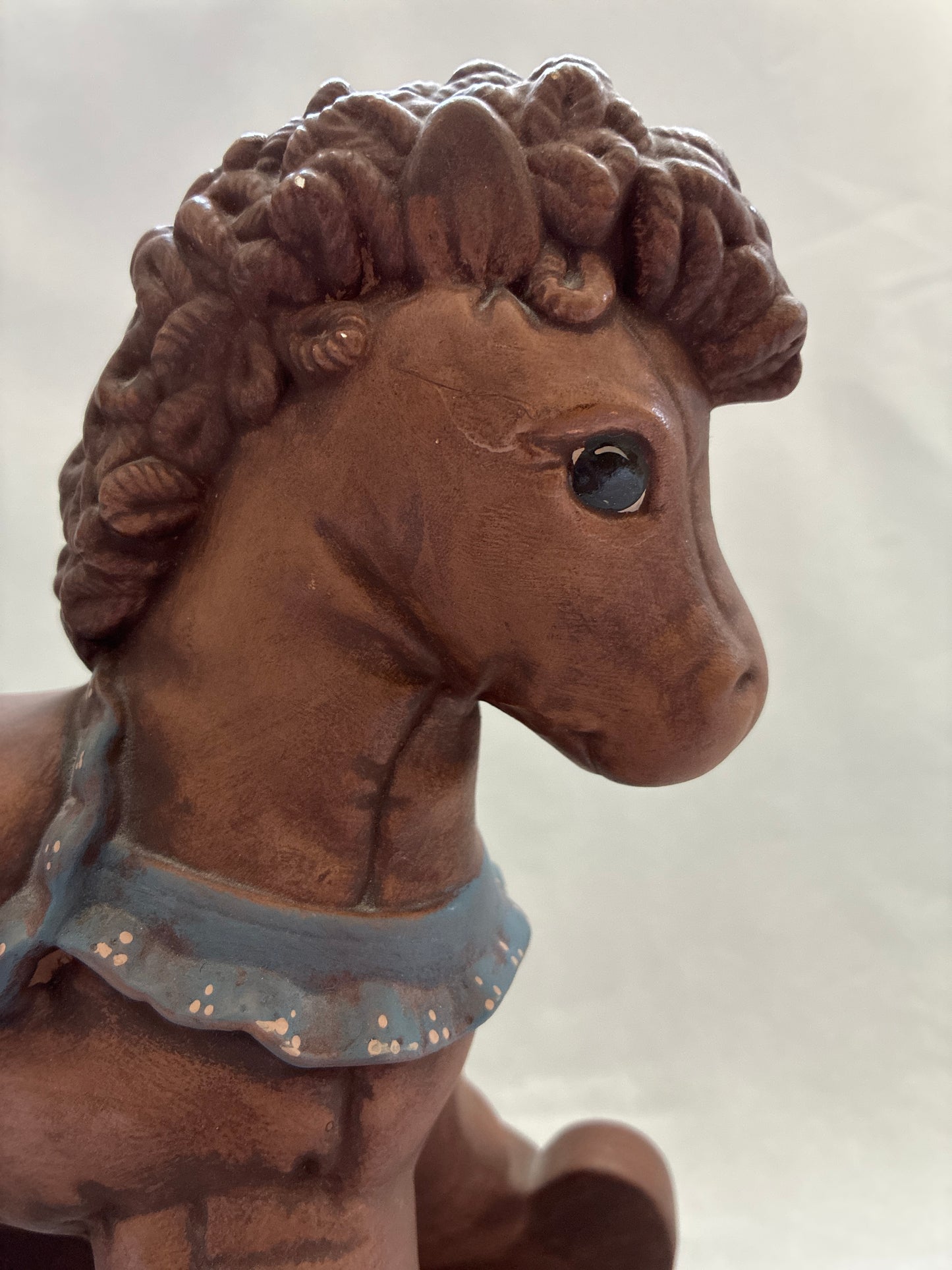 Vintage Ceramic Rocking Horse