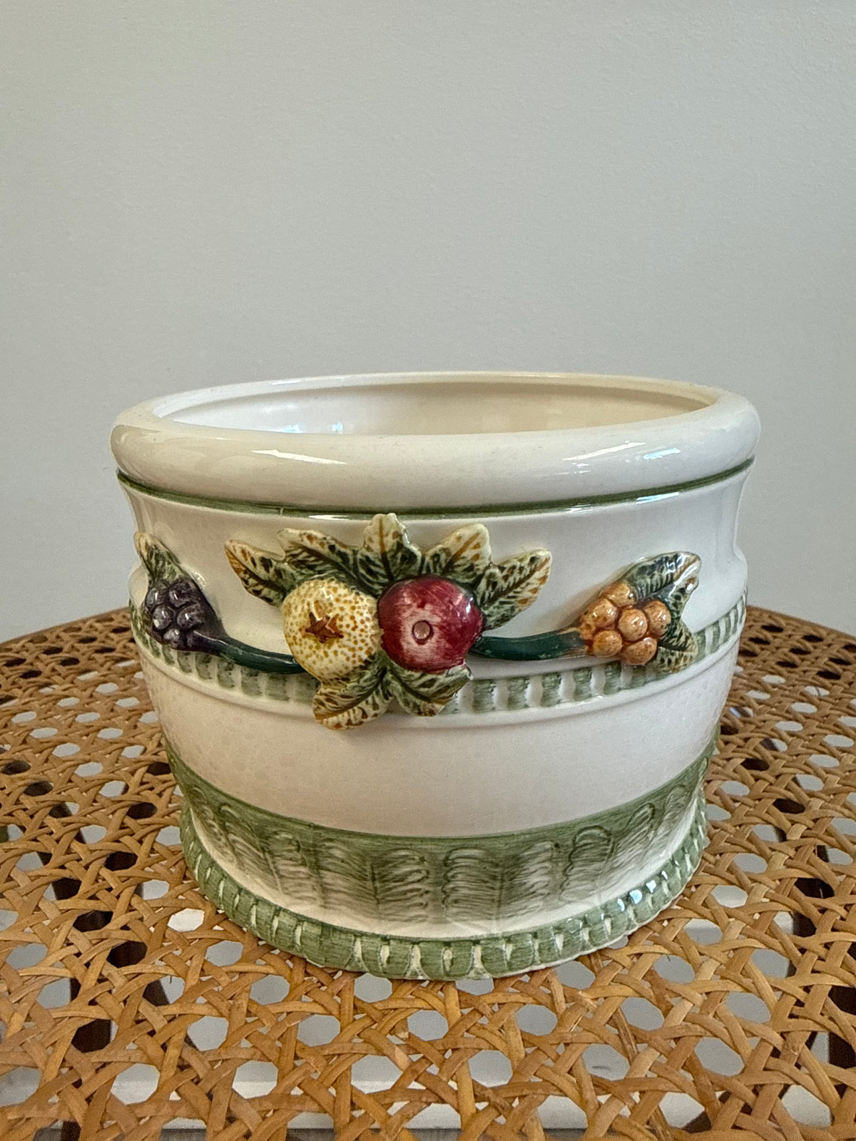 Capodimonte “Harvest” Flower Pot