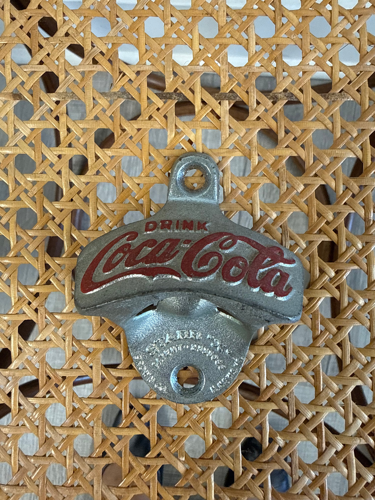 Vintage Coca-Cola Wall Mount Bottle Opener