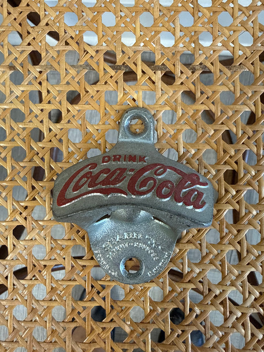 Vintage Coca-Cola Wall Mount Bottle Opener