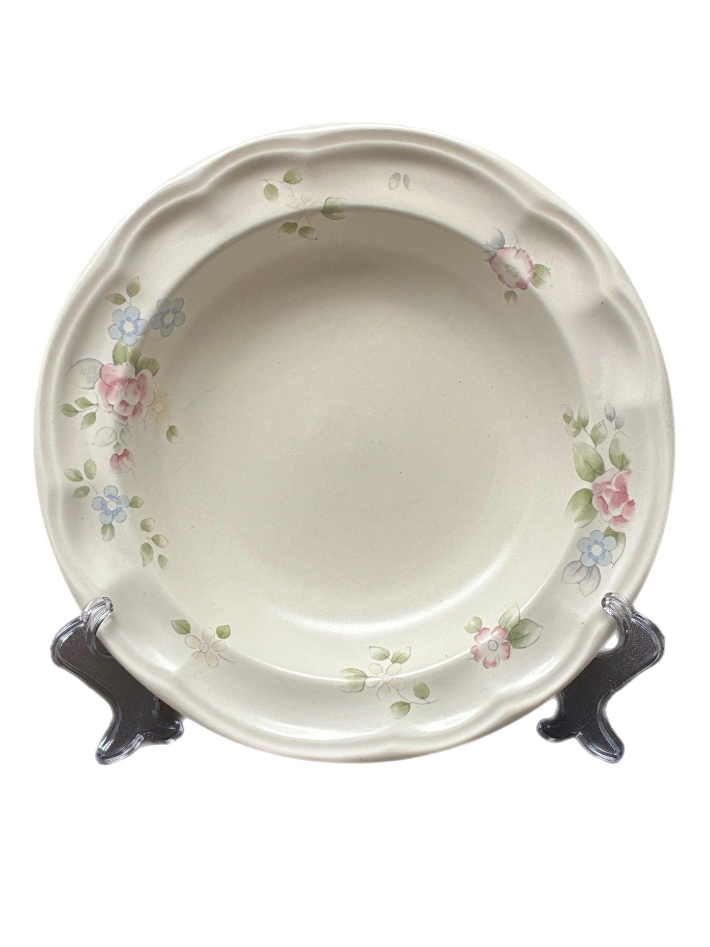 Pfaltzgraff Tea Rose Wide Rim Soup Bowl