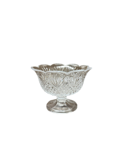 Dublin Crystal Footed Trifle Bowl