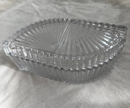 Mikasa Diamond Fire Crystal Covered Candy Dish