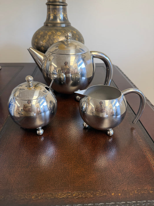 MCM Henley stainless steel coffee set
