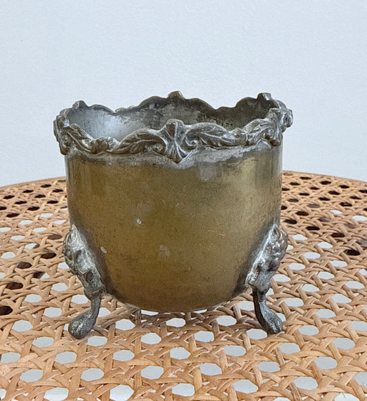 Italian silver plated decorative bowl