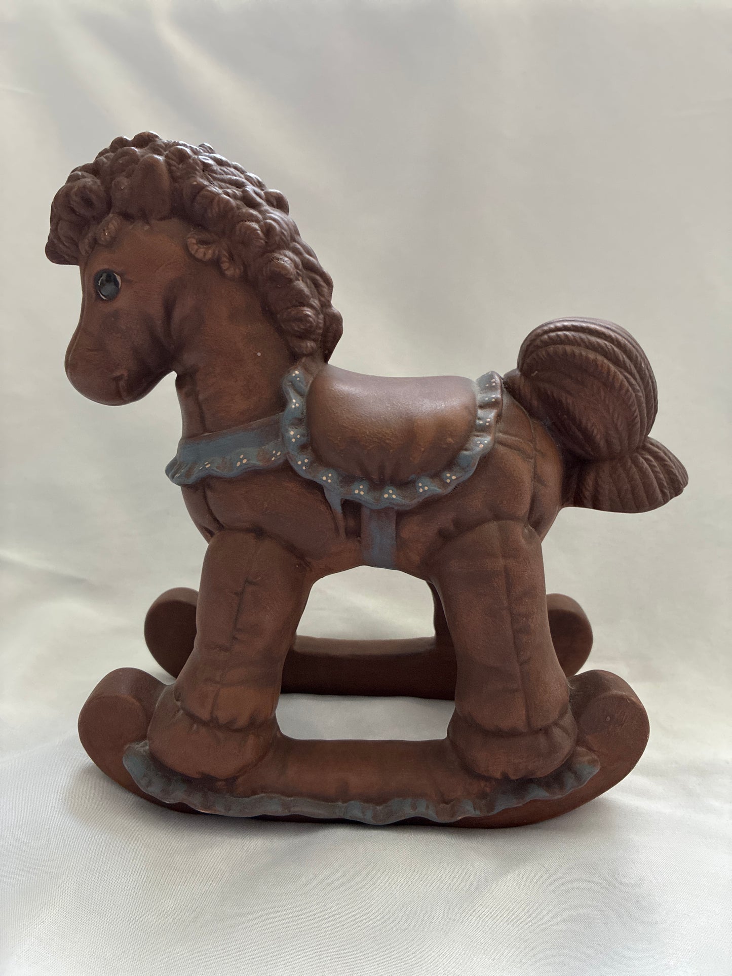 Vintage Ceramic Rocking Horse