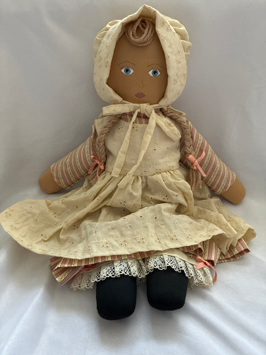 Vintage Handmade Rag Doll