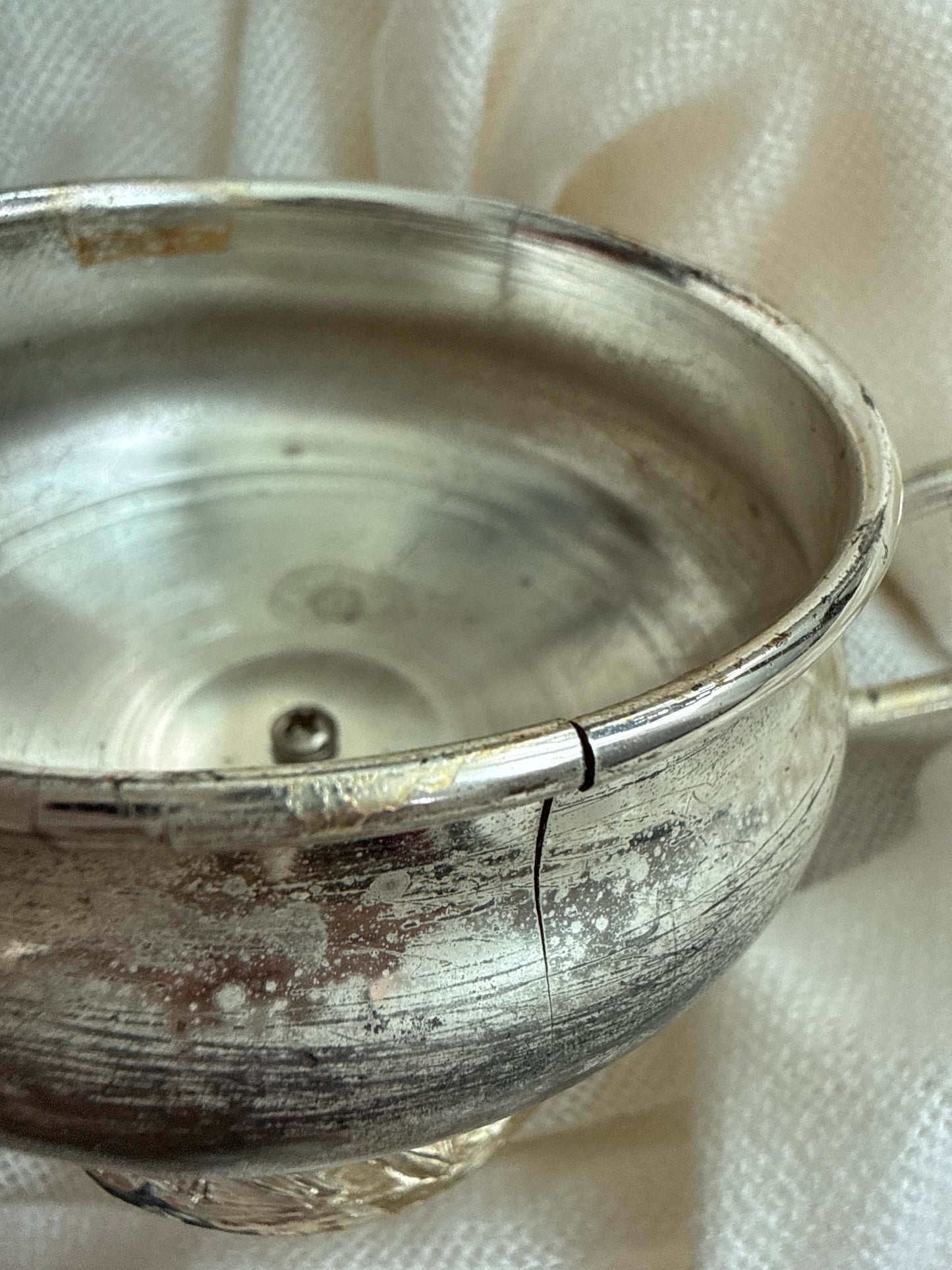 Italian Silver-plated Flower Box