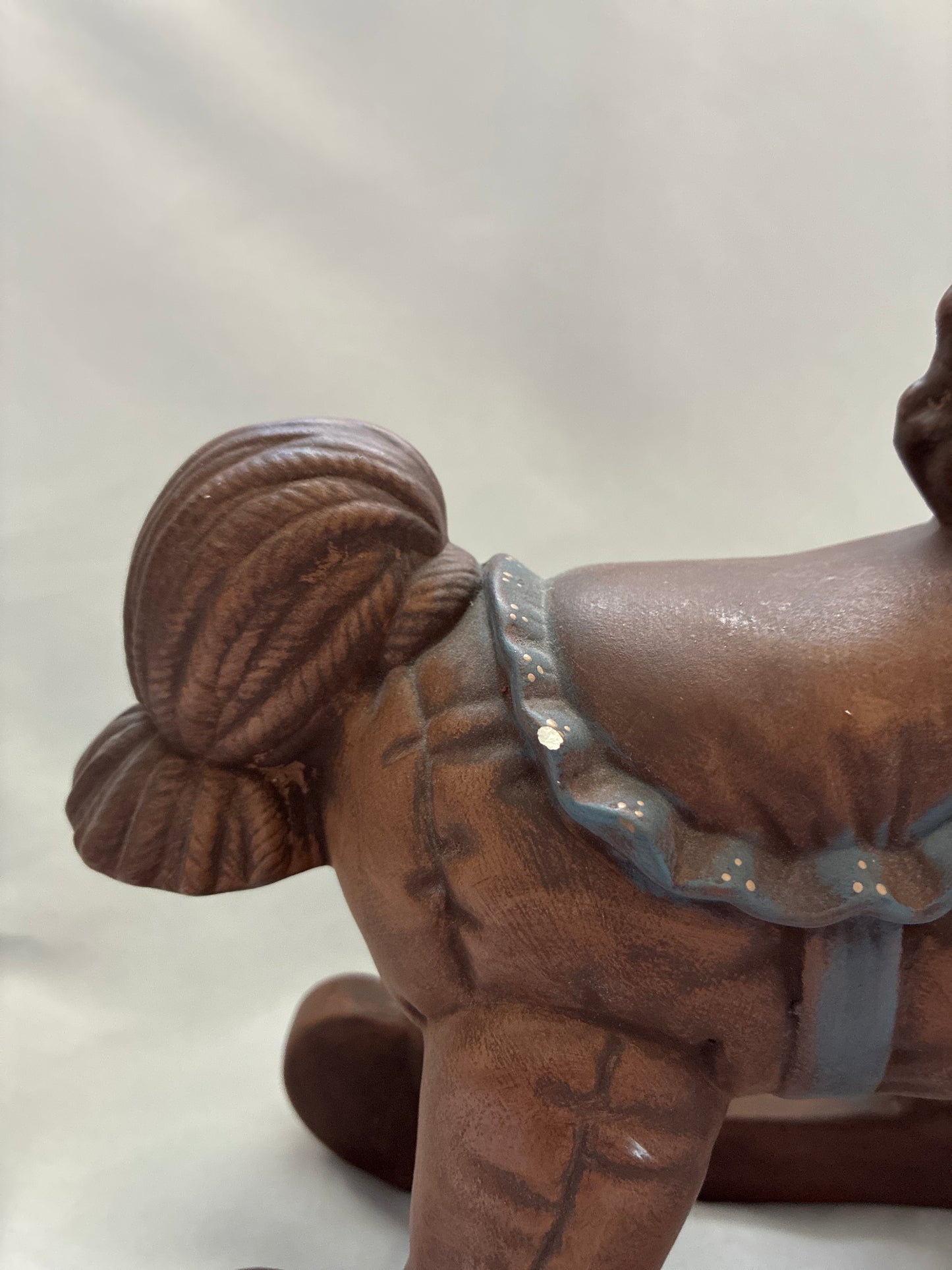 Vintage Ceramic Rocking Horse