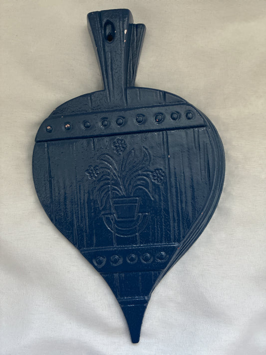 Vintage Hoda Sexton Cast Aluminum Fireplace Bellows