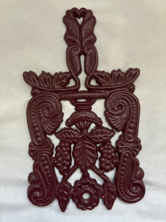 Vintage Cast Iron Trivet or Hanging