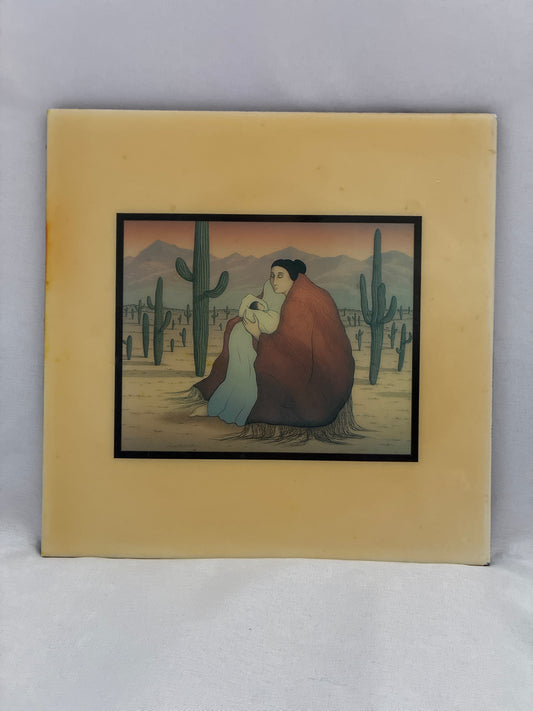 Ceramic Hanging Tile “Earth Mother”