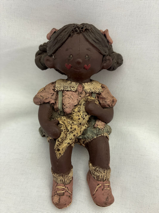 Vintage Sarah’s Attic Figurine - Girl