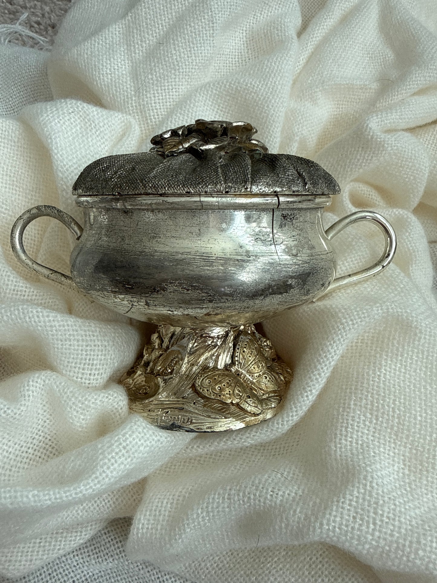 Italian Silver-plated Flower Box